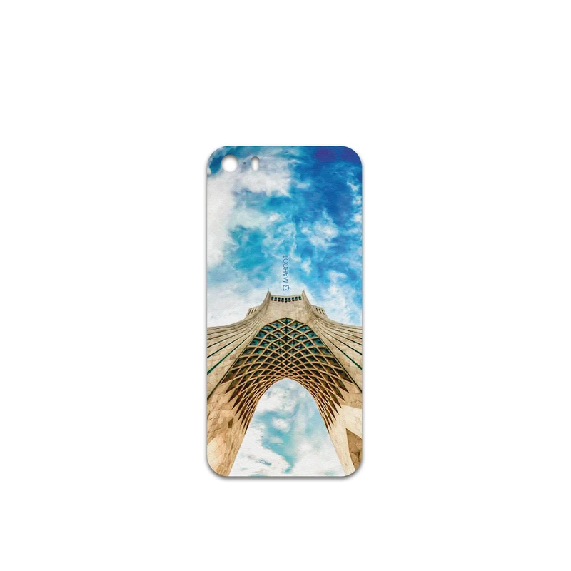 برچسب پوششی ماهوت مدل AZADI-Tower مناسب برای گوشی موبایل اپل iPhone 5s