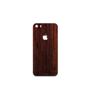 MAHOOT Red-Wood Cover Sticker for apple iPhone SE