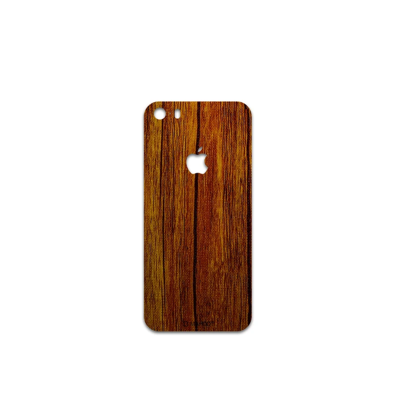 برچسب پوششی ماهوت مدل Orange-Wood مناسب برای گوشی موبایل اپل iPhone SE