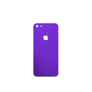 MAHOOT Purple-Fiber Cover Sticker for apple iPhone 5c