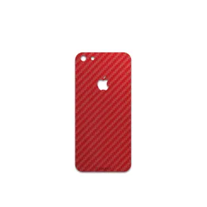 MAHOOT Red-Fiber Cover Sticker for apple iPhone 5c