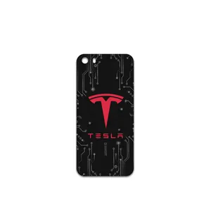 MAHOOT TESLA-Motors Cover Sticker for apple iPhone SE