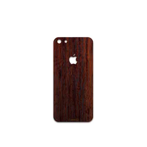 MAHOOT Red-Wood Cover Sticker for apple iPhone 5c