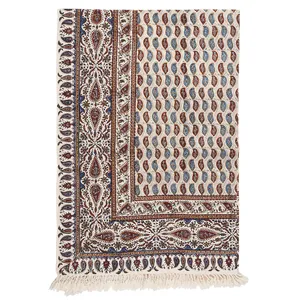 سفره قلمکار اثر زابلیان طرح 6 سایز 100 × 150 سانتی متر
