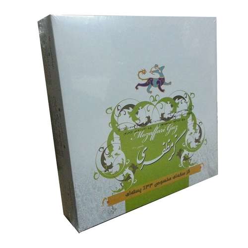 گز سکه‌ای آردی 33 درصد پسته گز مظفری - 450 گرم
