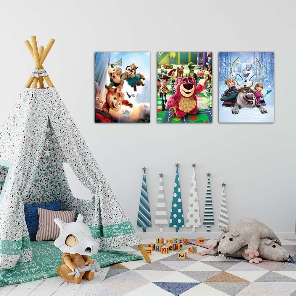 تابلو بوم مدل baby dream مجموعه 3 عددی