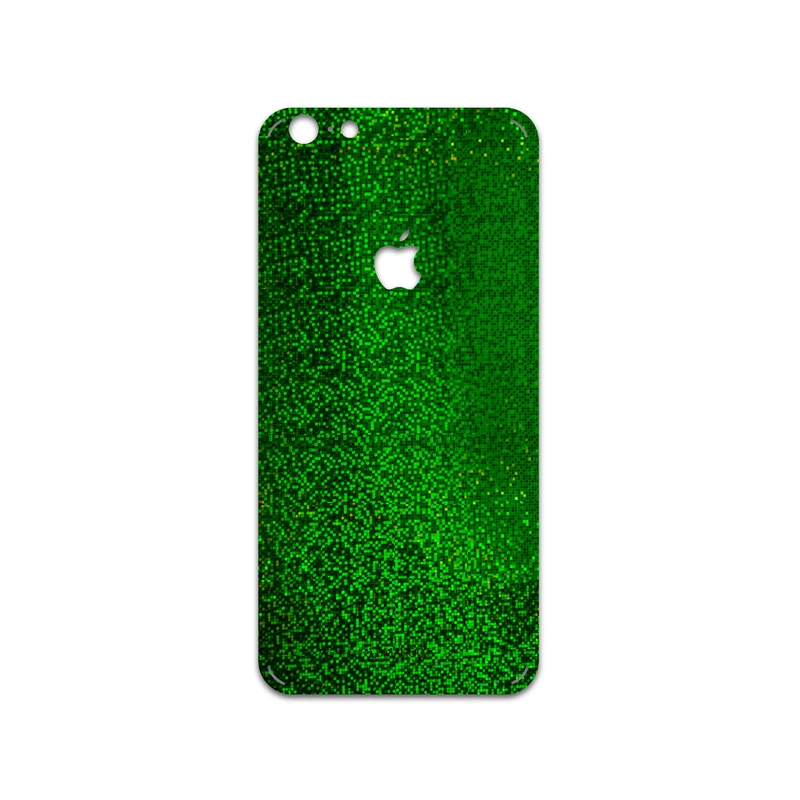 برچسب پوششی ماهوت مدل Green-Holographic مناسب برای گوشی موبایل اپل iPhone 6s Plus