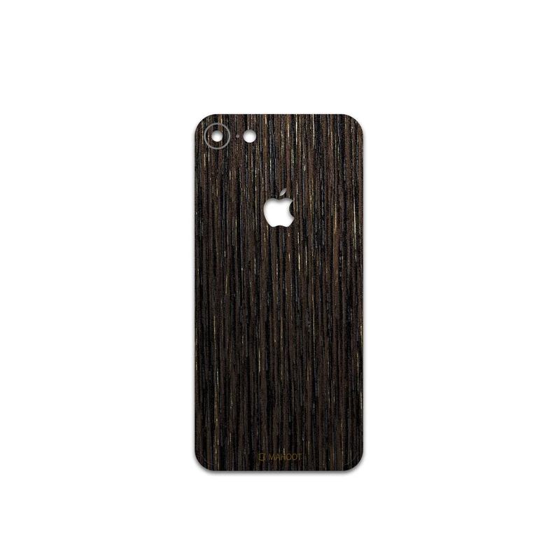 برچسب پوششی ماهوت مدل Dark-Gold-Stripes-Wood مناسب برای گوشی موبایل اپل iPhone 7