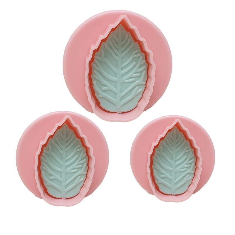 کاتر شیرینی مدل Leaf-02 مجموعه 3 عددی
