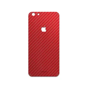 MAHOOT Red-Fiber Cover Sticker for apple iPhone 6 Plus