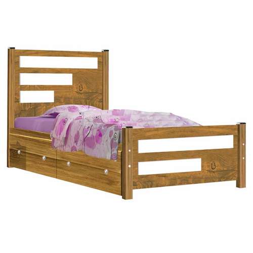 تخت خواب یک نفره کد SP03 سایز 90x200 سانتیمتر