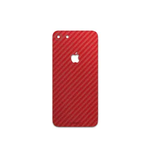 MAHOOT Red-Fiber Cover Sticker for apple iPhone 8