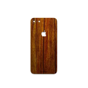 MAHOOT Orange-Wood Cover Sticker for apple iPhone 8