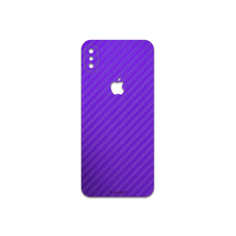 برچسب پوششی ماهوت مدل Purple-Fiber مناسب برای گوشی موبایل اپل iPhone X