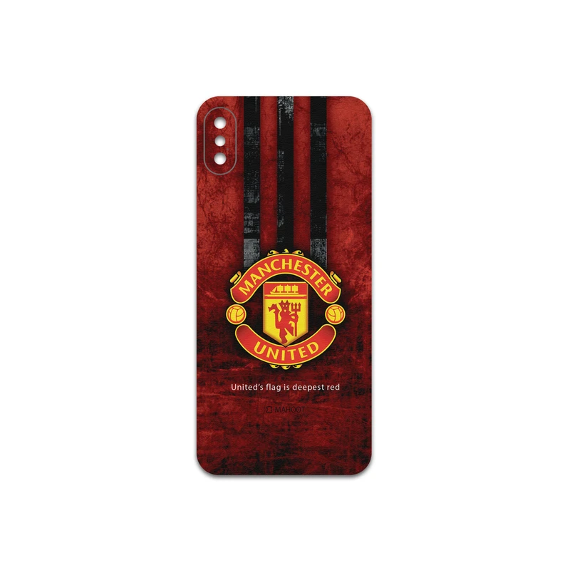 برچسب پوششی ماهوت مدل Manchester-United-FC مناسب برای گوشی موبایل اپل iPhone X