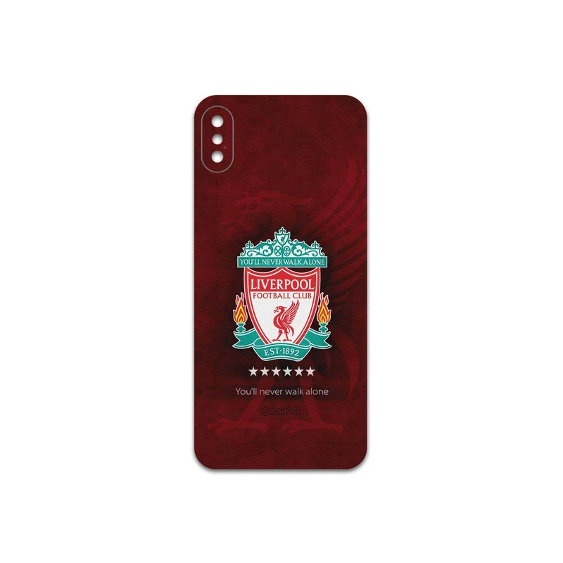 برچسب پوششی ماهوت مدل Liverpool-FC مناسب برای گوشی موبایل اپل iPhone X