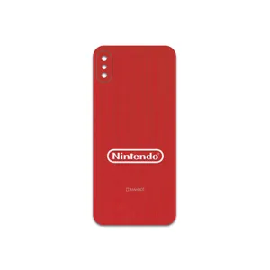 MAHOOT NINTENDO Cover Sticker for apple iPhone X