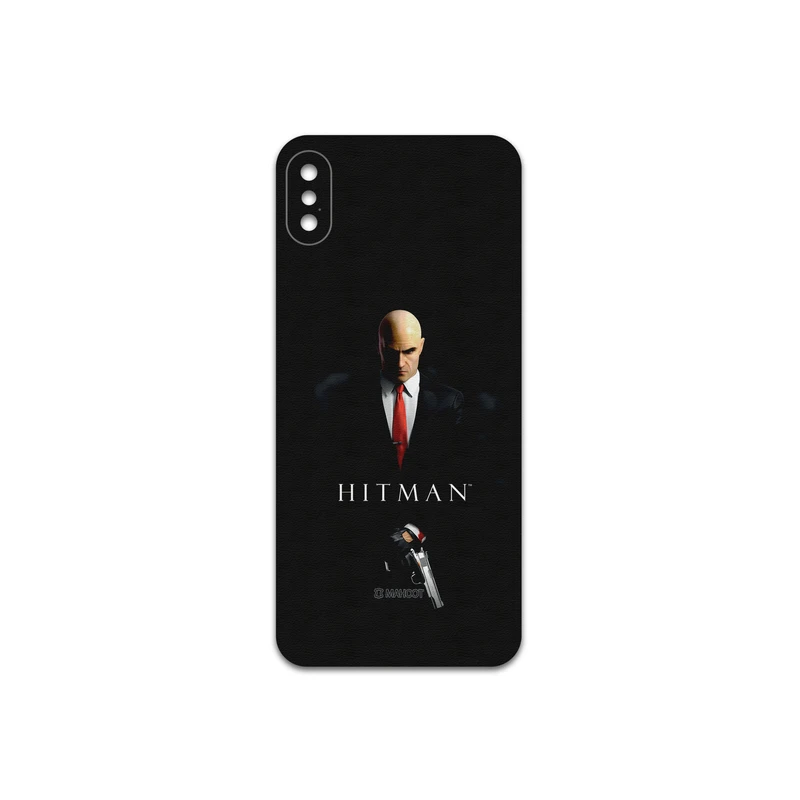 برچسب پوششی ماهوت مدل HITMAN-Game مناسب برای گوشی موبایل اپل iPhone X
