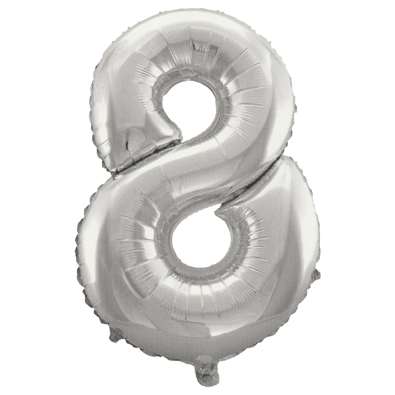 بادکنک فویلی هپی شو مدل Eight