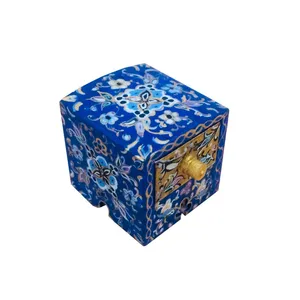 جعبه جواهرات استخوانی طرح تذهيب کد B 225
