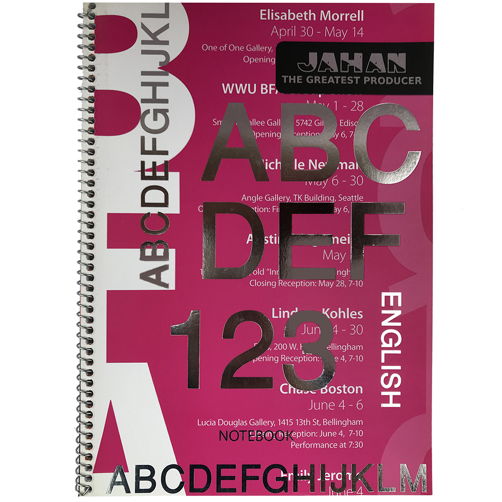 دفتر زبان 80 برگ جهان کد 6