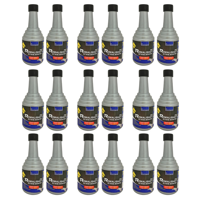  مکمل سوخت خودرو رومالی مدل پرو Romalishot Proحجم 250 میلی لیتر بسته 18 عددی