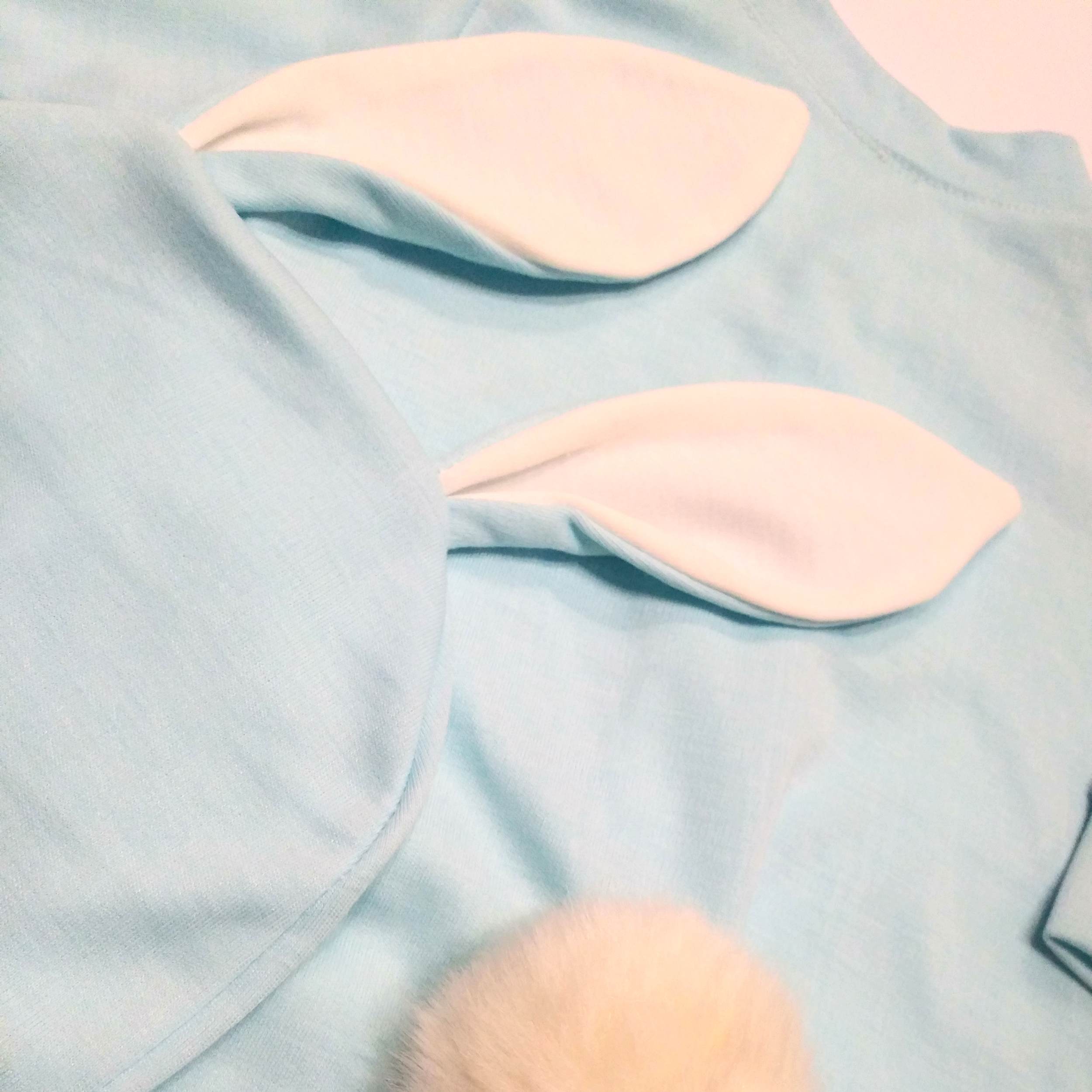 خرید                                     ست سرهمی و کلاه نوزادی پسرانه طرح خرگوش کد M210