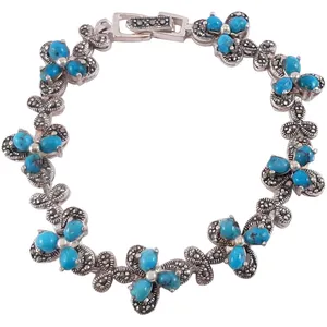 دستبند نقره زنانه کد 124