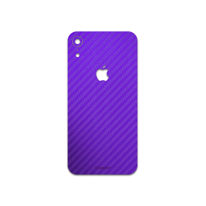 برچسب پوششی ماهوت مدل Purple-Fiber مناسب برای گوشی موبایل اپل iPhone XR