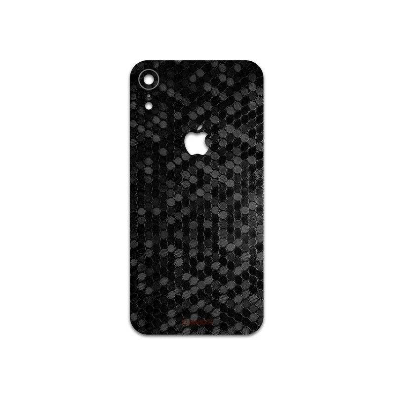 برچسب پوششی ماهوت مدل Honey-Comb-Circle مناسب برای گوشی موبایل اپل iPhone XR