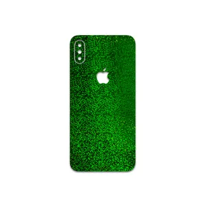 MAHOOT Green-Holographic Cover Sticker for apple iPhone XS