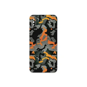 MAHOOT Autumn-Army Cover Sticker for apple iPhone XS