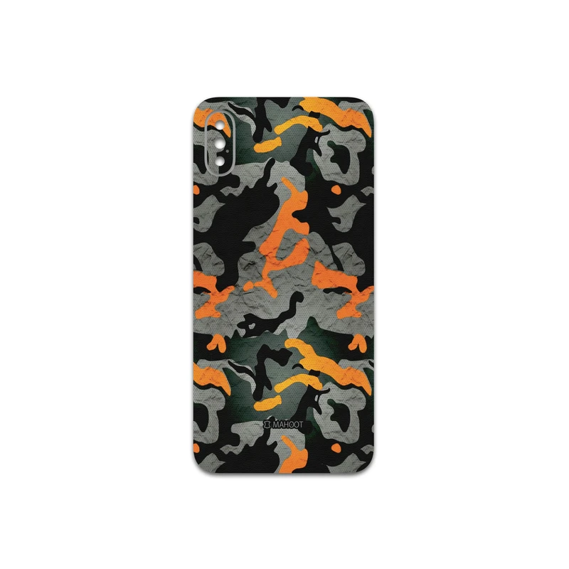 برچسب پوششی ماهوت مدل Autumn-Army مناسب برای گوشی موبایل اپل iPhone XS