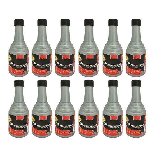 مکمل تمیز کننده سیستم سوخت خودرو رومالی مدل Romalicleaner حجم 250 میلی لیتر بسته 12 عددی مکمل تمیز کننده سیستم سوخت خودرو رومالی مدل Romalicleaner حجم 250 میلی لیتر بسته 12 عددی