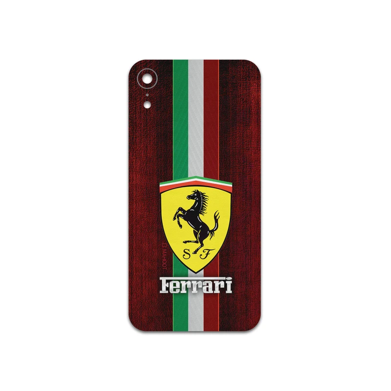 برچسب پوششی ماهوت مدل Ferrari مناسب برای گوشی موبایل اپل iPhone XR