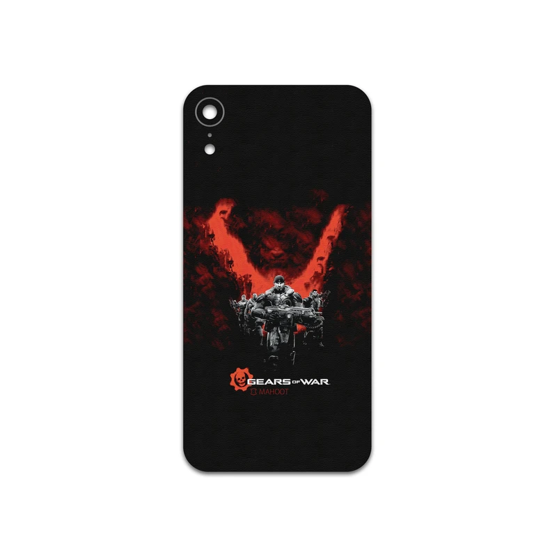 برچسب پوششی ماهوت مدل GEARS-OF-WAR-Game مناسب برای گوشی موبایل اپل iPhone XR
