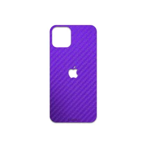 MAHOOT Purple-Fiber Cover Sticker for apple iPhone 11 Pro