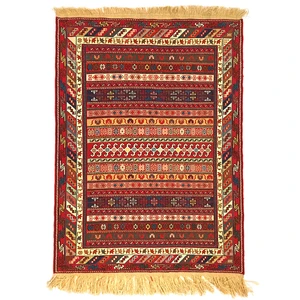 گلیم دستبافت یک و نیم متری دوراونتاش مدل ورنی کد H-902501