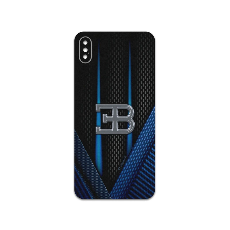 برچسب پوششی ماهوت مدل BUGATTI مناسب برای گوشی موبایل اپل iPhone XS Max