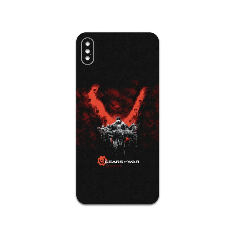 برچسب پوششی ماهوت مدل GEARS-OF-WAR-Game مناسب برای گوشی موبایل اپل iPhone XS Max