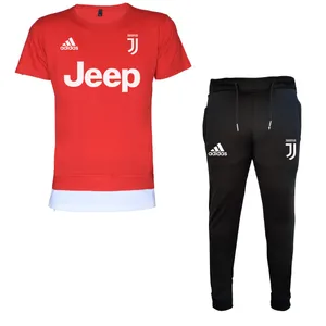 ست تیشرت و شلوار ورزشی مردانه طرح تیم یوونتوس کد 3145
