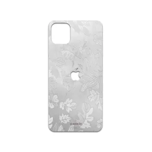 MAHOOT Silver-Wildflower Cover Sticker for apple iPhone 11 Pro Max