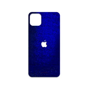 MAHOOT Blue-Holographic Cover Sticker for apple iPhone 11 Pro Max