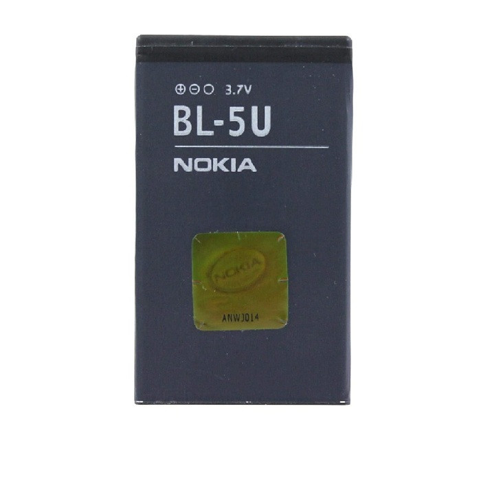 باتری موبایل مدل bl 5u ظرفیت 900 میلی آمپر ساعت مناسب برای گوشی موبایل نوکیا 8900