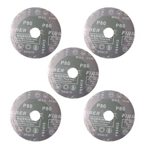 ورق سنباده اورینت کرافت مدل D115P80 بسته 5 عددی