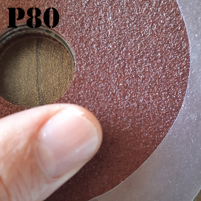 ورق سنباده اورینت کرافت مدل D115P80 بسته 5 عددی