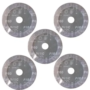 ورق سنباده دیسکی اورینت کرافت مدل D115P60 بسته 5 عددی
