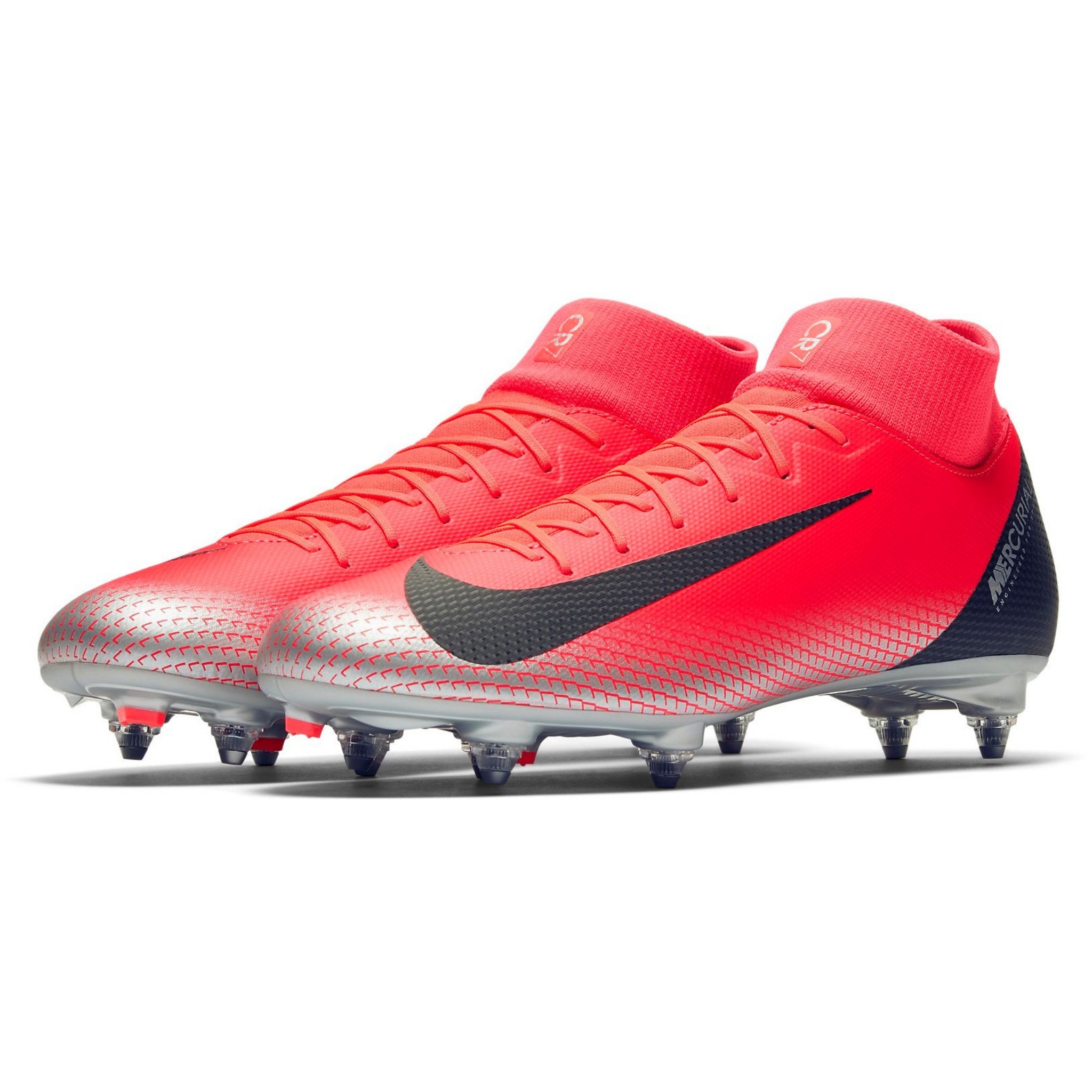 کفش فوتبال مردانه نایکی مدل MERCURIALX SUPERFLYX 6 ACADEMY CR7 SG