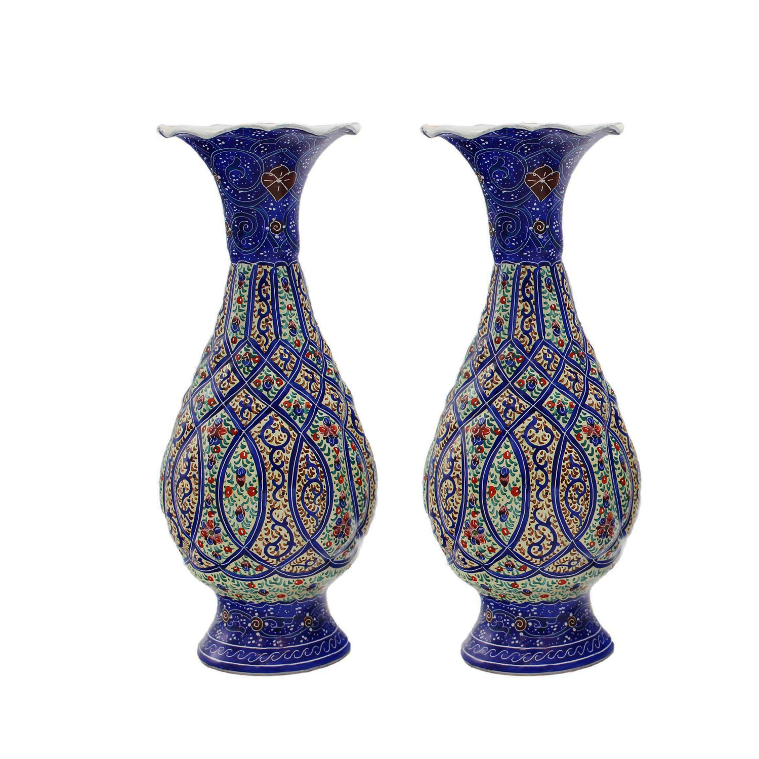 گلدان میناکاری کد 039 بسته 2 عددی