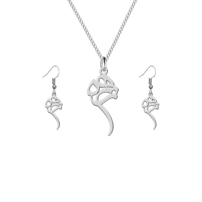 نیم ست نقره زنانه مدل زهره کد ۱۶